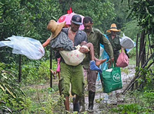 El paso del huracán ‘Melissa’ por Jamaica y Cuba
