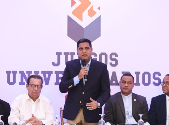 Ministro Kelvin Cruz anuncia el rescate de los Juegos Deportivos Universitarios 2025