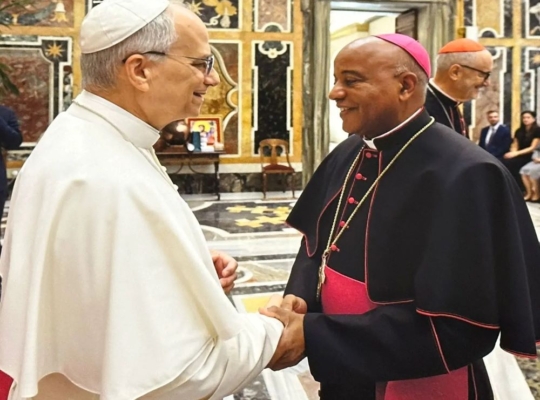 “El Papa es un hombre sencillo y humilde”: así describió el obispo Manuel Ruíz su encuentro con León XIV