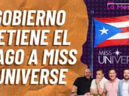 Gobierno de Puerto Rico suspende desembolso a Miss Universo