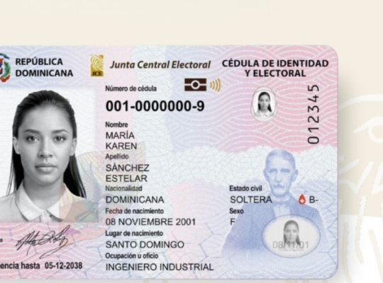 JCE lidera proceso de modernización del documento de identidad con acto oficial junto al presidente Abinader