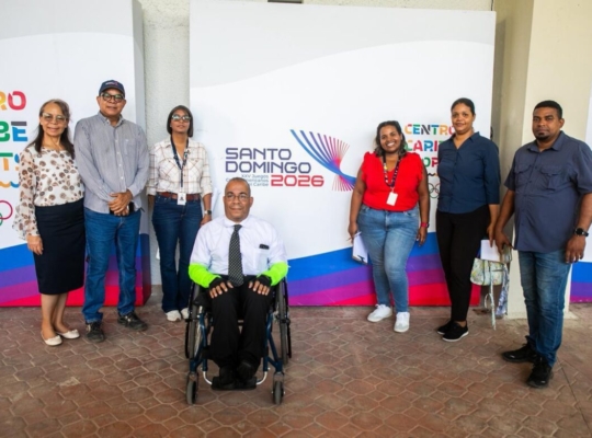 Conadis evalúa accesibilidad del Estadio Olímpico de cara a Juegos Centroamericanos y del Caribe 2026