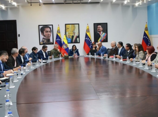 Vicepresidenta ejecutiva de Venezuela, Delcy Rodríguez, encabezó este domingo, como presidenta encargada, su primer consejo de ministros