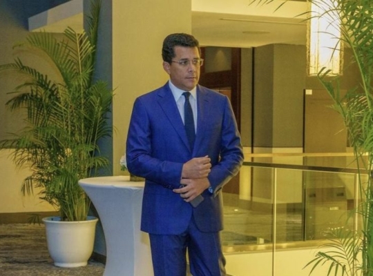 David Collado se le salen las lágrimas tras recibir reconocimiento del BHD