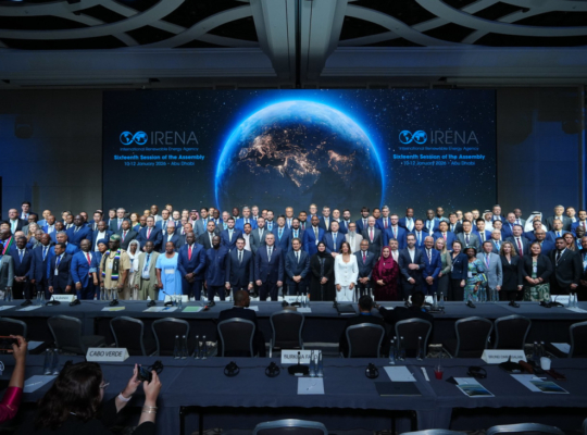 La República Dominicana asume presidencia de la Asamblea de la Agencia de Energía Renovable hasta 2027
