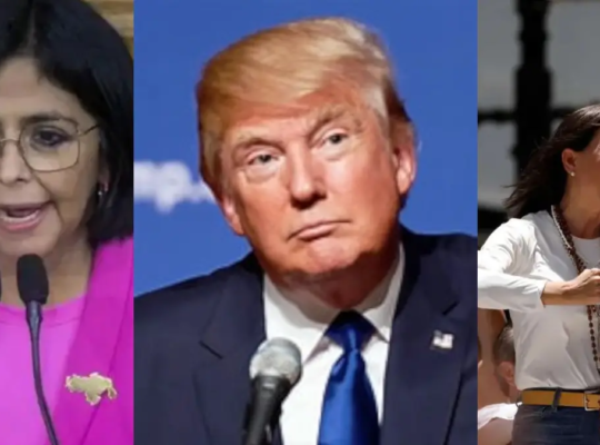 Choque por el Futuro de Venezuela: Delcy Rodríguez y María Corina Machado Buscan Ganar el Favor de Trump”