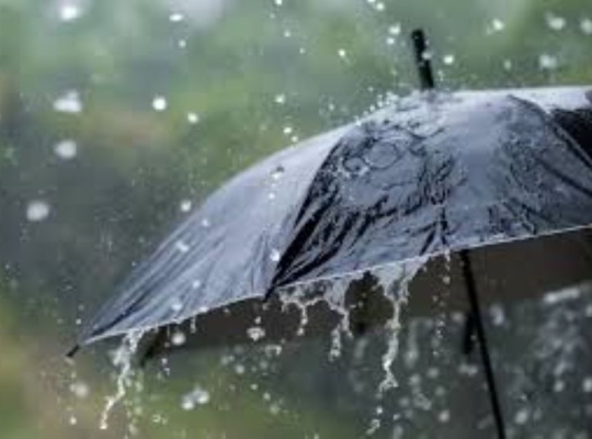 Fuertes aguaceros hacia el noroeste del país