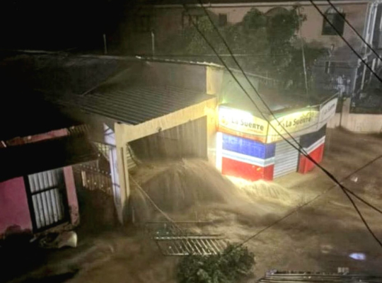 Inundaciones en Puerto Plata y Espaillat por intensas lluvias