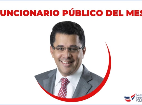 David Collado  “Funcionario Público más Destacado” por cuarta vez.