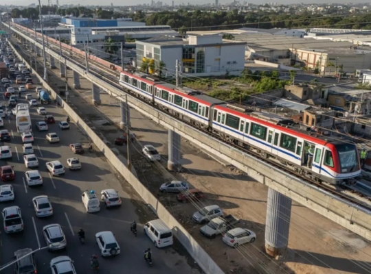 Informe revela graves fallas estructurales y de drenaje en la Línea 2C del Metro de Santo Domingo antes de su inauguración