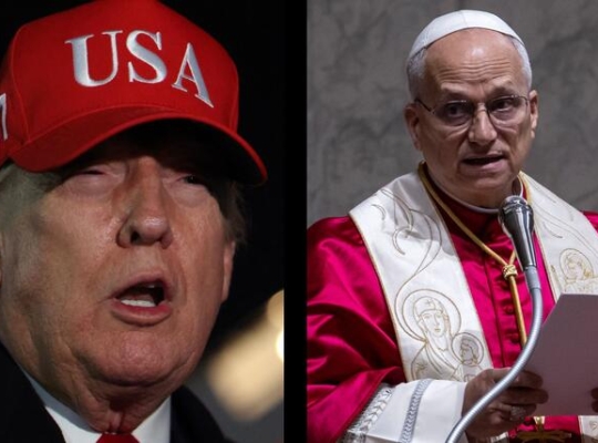 Trump: León XIV no sería Papa si yo no fuera presidente de EU