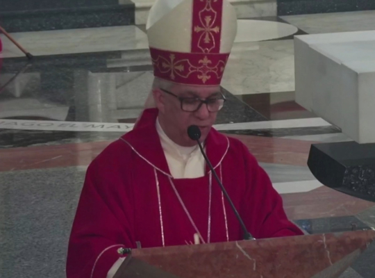 Monseñor Héctor Rodríguez: “La corrupción y la violencia son las cruces que hoy crucifican al pueblo”