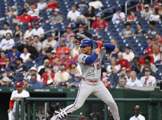 Juan Soto el jardinero dominicano batea para .386 y tiene ocho jonrones en los últimos 14 días