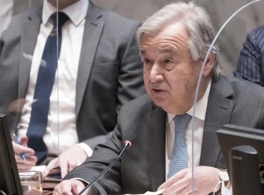 Secretario ONU alarmado por ataques cerca de planta nuclear