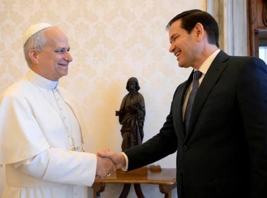 Marcos Rubio llega al Vaticano para hablar con León XIV sobre Cuba y la relación bilateral