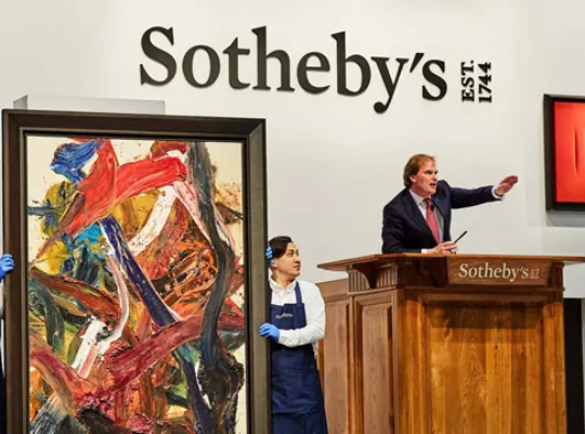 La casa de subastas Christie’s tardó apenas 40 minutos en vender más de US$ 630 millones en obras de arte, rompiendo récords tanto para el pintor Jackson Pollock