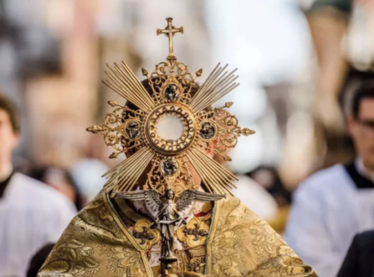 Hoy se celebra Corpus Christi