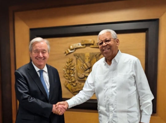 ONU reconoce papel decisivo del Gobierno dominicano en misión internacional para Haití