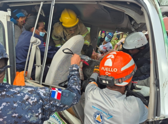 Identifican a los heridos del accidente del autobús de Supérate