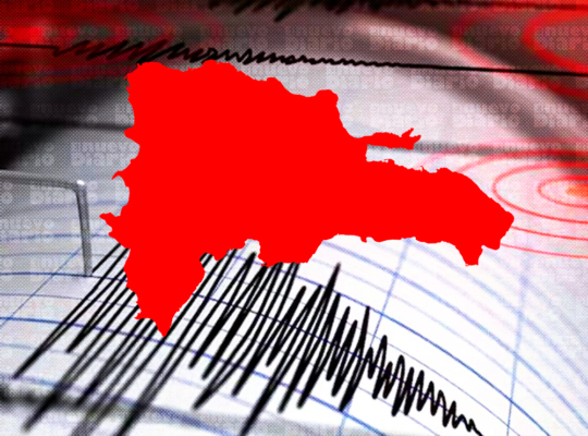 Se registra temblor de 5.0 en República Dominicana