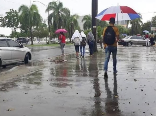 Vaguada provocará aguaceros este sábado en varias provincias del país