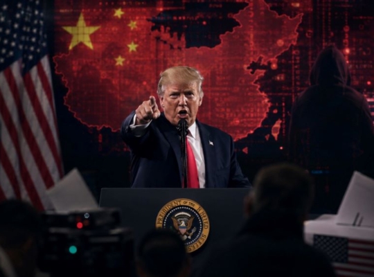 La coartada china de Trump