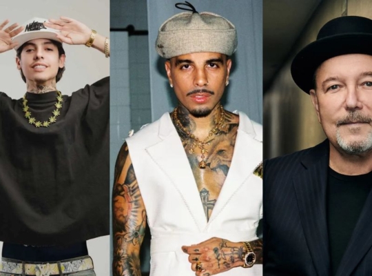 Natanael Cano, Rauw Alejandro, Rubén Blades y Yuridia, entre los estrenos latinos