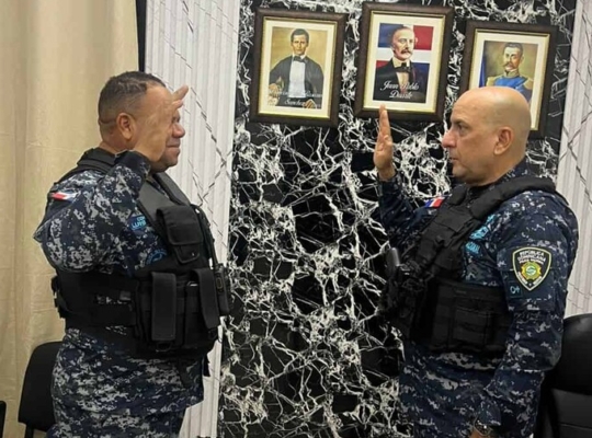 Policía designa nuevo comandante operativo en SDO tras muerte de Darlin Mercado