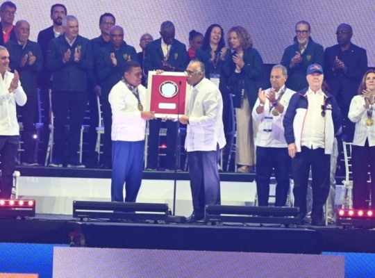 José P. Monegro se emociona con el cierre de Santo Domingo 2026