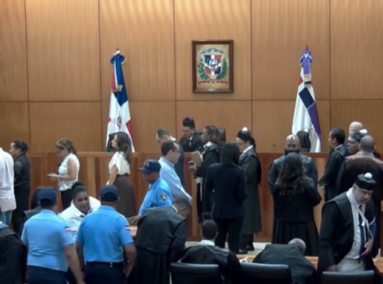 Audiencia del caso los hermanos Antonio y Maribel Espaillat