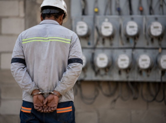 Seguridad de Edesur detiene a técnico de empresa contratista por presunta extorsión a cliente