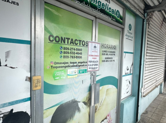 Ministerio de Salud Pública cierra centro de masajes que operaba sin licencia de habilitación
