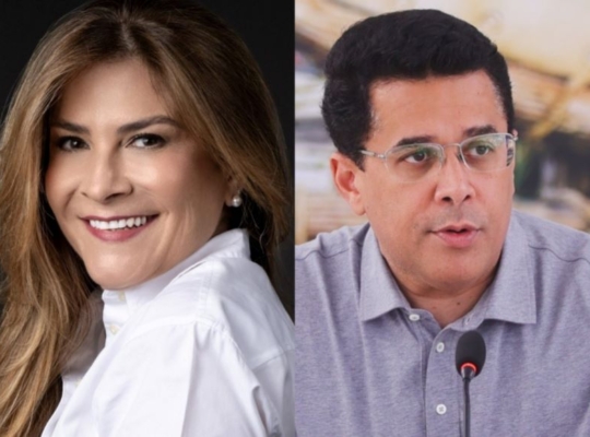 Encuesta coloca Carolina Mejía por delante de David Collado